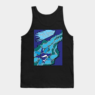 Spark Energy Volt-Blue Tank Top